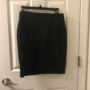 H&M Black Business Skirt